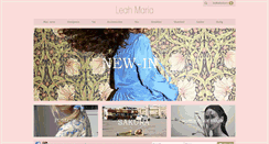 Desktop Screenshot of leahmaria.dk